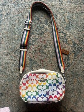 Coach Tan Interior Signature Leather Patch
